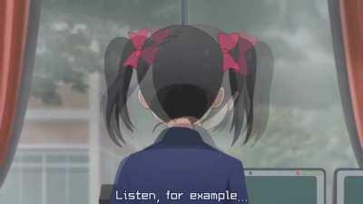 Nico has something important to say