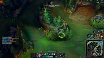 Pyke gets killed by chemtech map taking away his blast cone