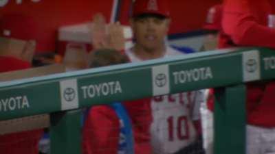 [Highlight] Gio Urshela and Jake Lamb make a great play to get the out at first