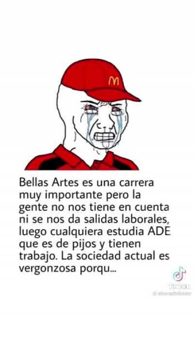 Bellas Artes be like: