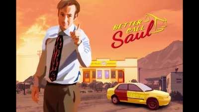 just designed this GTA loading screen like design for the best show ever ,Better call saul