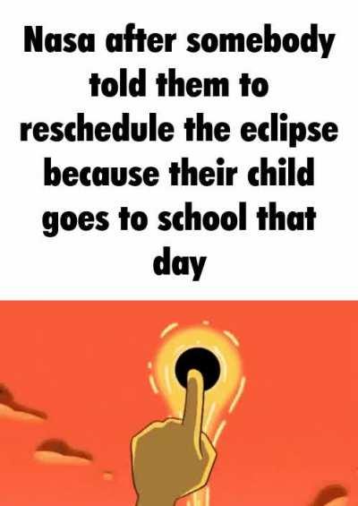 What an inconvenient time to host a celestial phenomena