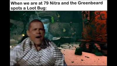 Bug ate a mineral. My guy took that personally