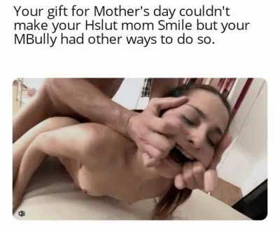 Hindu randi mom Happy Mother's day.