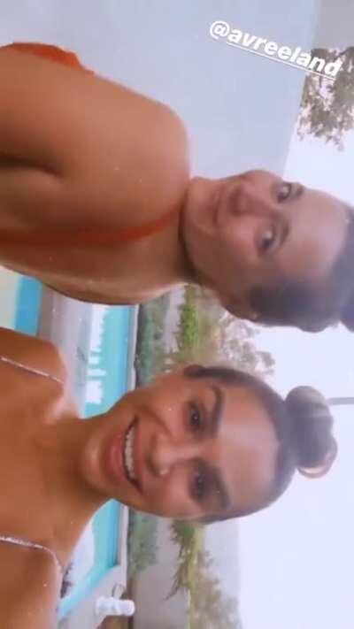 Rare booby footage of Alexandra