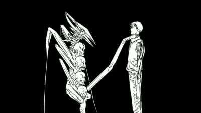 The darkness devil with hell siren