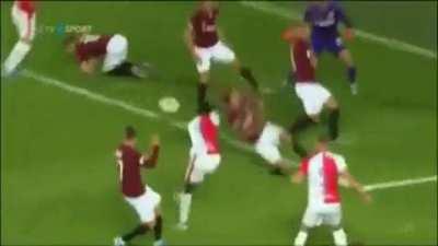 Accidentally Using Your Bum To Score In Your Team's Goal !