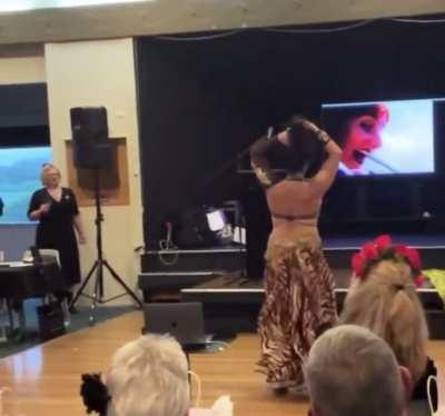 Dynamic drum solo belly dance by Eleni
