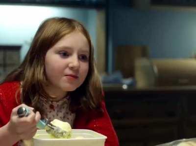 An uncomfortable meal