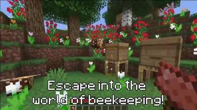 Queen bees, honey purifiers, new tools... The Immersive Beekeeping datapack!