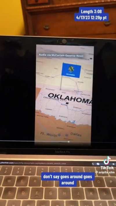 Oklahoma sheriff on tape lamenting how they can’t lynch black people anymore