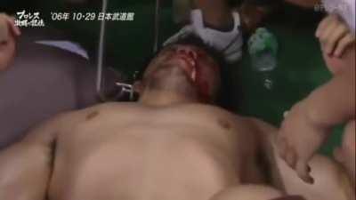 Throat first landing