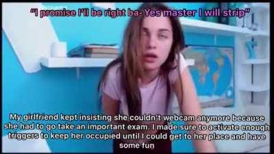 It’ll take half an hour to get to her dorm room. Chances are she won’t be thinking about her exam anymore by the time I get there