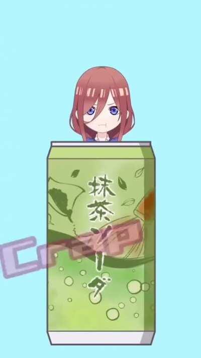 Matcha soda MIKU❤️