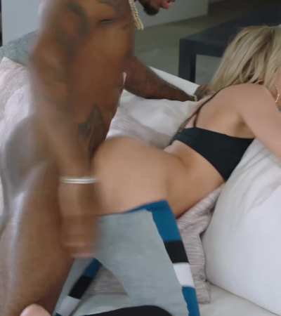 BBC Cumshot Doggystyle Interracial Pawg Pronebone Standing Doggy 