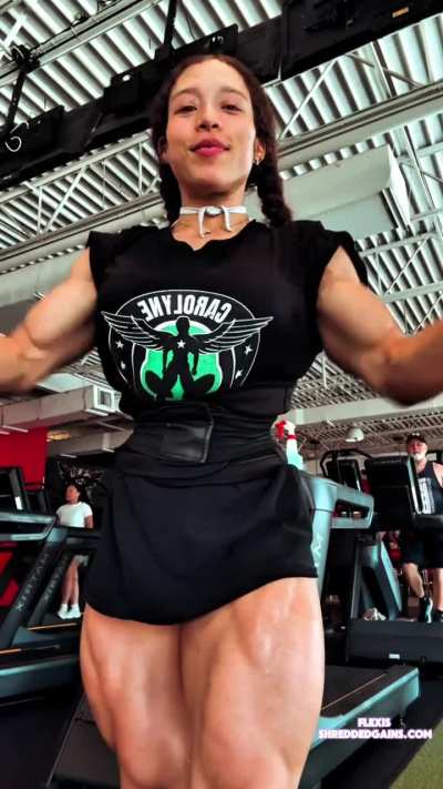 Carolyne Marquez- post workout flexis