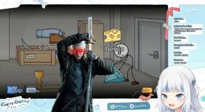 Dmc fans when they see a katana/plastic chair or hear the word motivation