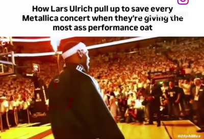 The ONLY good Metallica member.