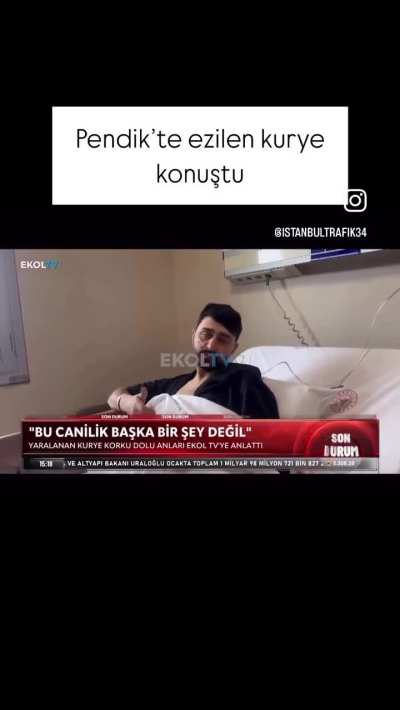 Pendikte ayna kırıpta ezilen motorcunun son hali