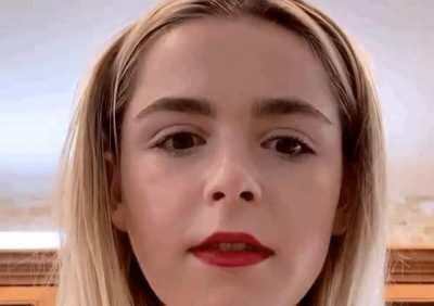 Kiernan Shipka when she pulls out your erection...