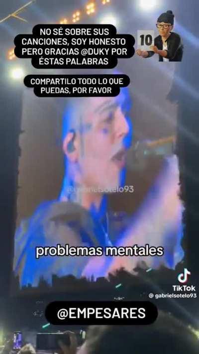 Duki sobre la Salud Mental