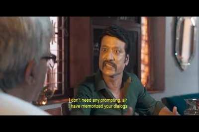 The most fun filled, entertaining, and chaotic villain I have seen in Tamil Cinema. Dhanushkodi by SJ Suriya. Born to play this role. This dialogue sequence is where cinema peaked.