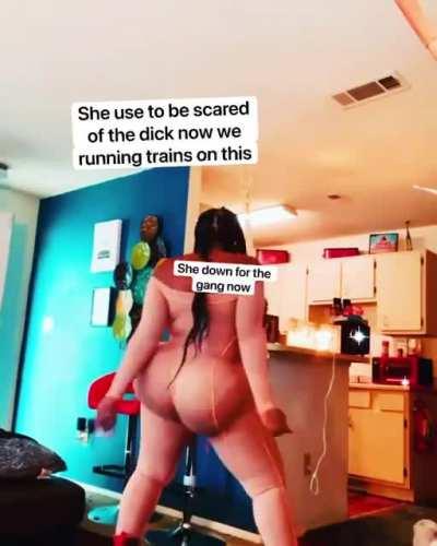 She use to be scared of 🍆