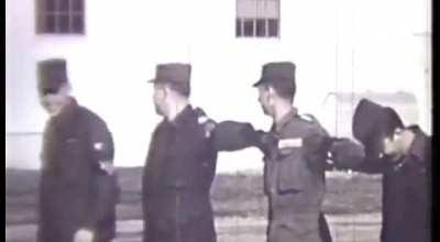 Testing the affects of LSD on soldiers in 1958. (Before and After)