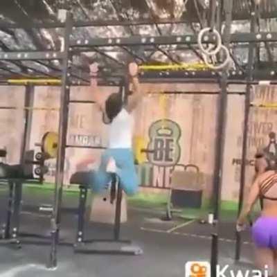 WCGW if you push yourself too much on working out.