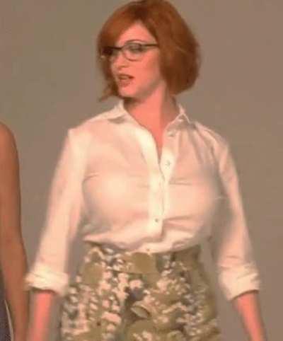 Sexy Big Boobs In White Shirt