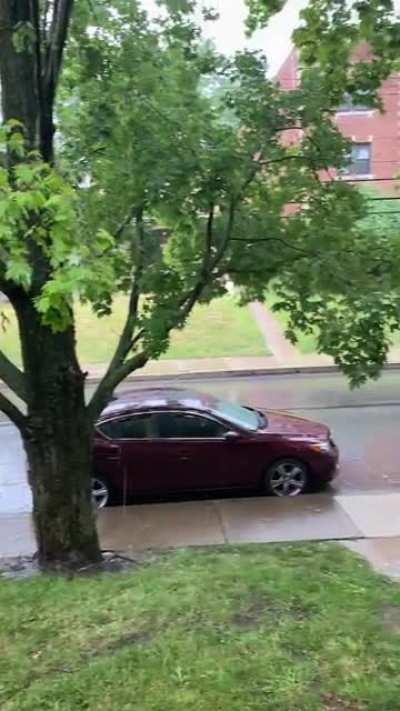 Great thunderstorm in Pittsburgh