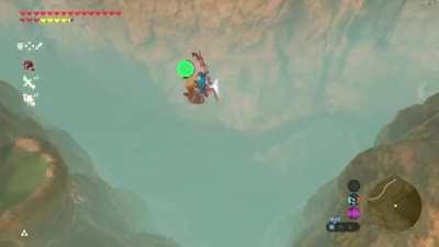 I just hit the air too hard