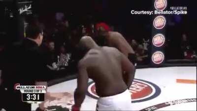 Didn’t even touch him on the last punch.