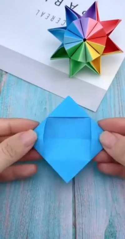 Paper Rainbow Wheel Craft 🦋