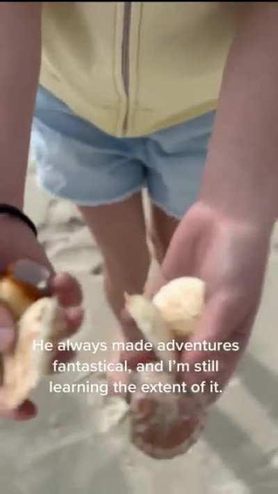 When you get older and realize that the magical childhood is the result of your parent's effort. (fetched from: @hey.its.mikki)