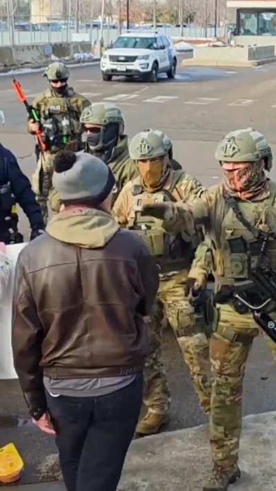 Robby Roadsteamer has been arrested by ICE in Minnesota today