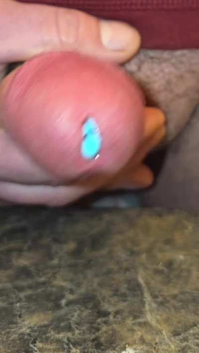 Shooting out cum and some 12mm silicone beads