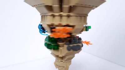 I MADE NINJAGO'S TORNADO OF CREATION!