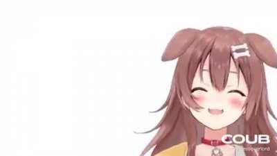 Korone browsing hololive. Stolen from russian clip site