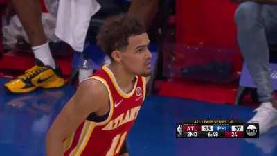 [Highlight] Capela throws it down Embiid. The Cameroonian comes right back and responds with a slam