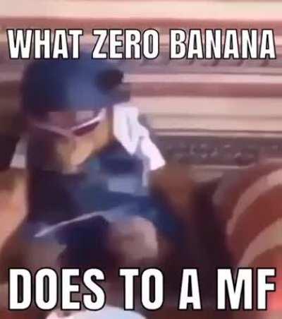 No banana 😭😭😭