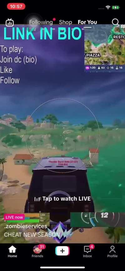 Fortnite cheaters! This is crazy smh so annoying