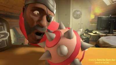 The Demoman really belongs here.