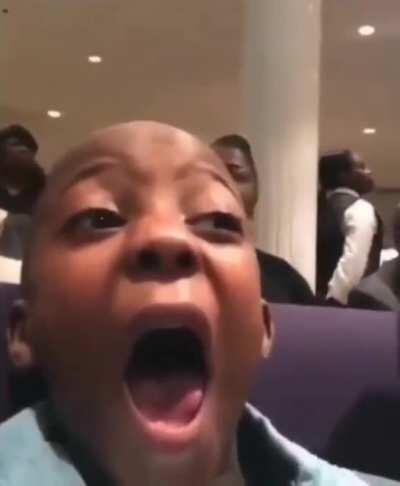 Let me just yell inside this church