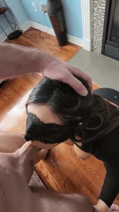 This teachers throat is all the dad's fleshlight.