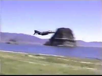 NVARNG RF-4 Phantom IIs extremely low passes