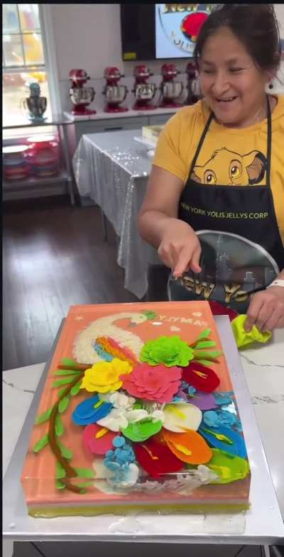 Perfect jello reveal