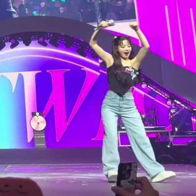 230628 (CDT) - Dahyun's duality is visible even during the Rollin' dance