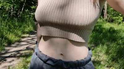 Good girls don't wear bras ;)