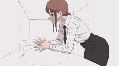 Makima wash her hands